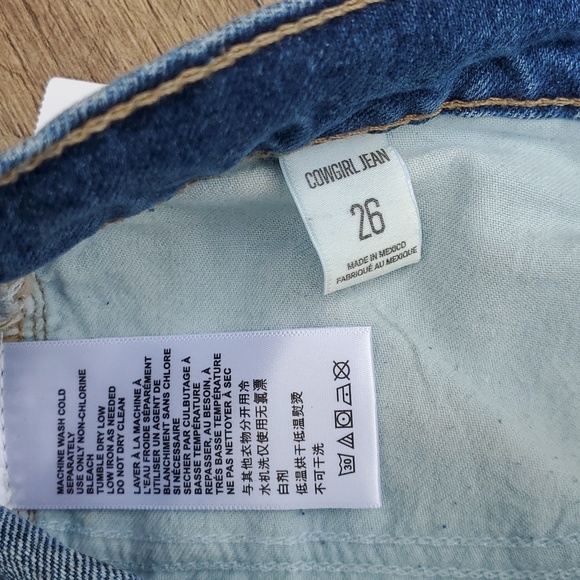 Urban Outfitters BDG cowboy jeans 26 NWT - Picture 6 of 7